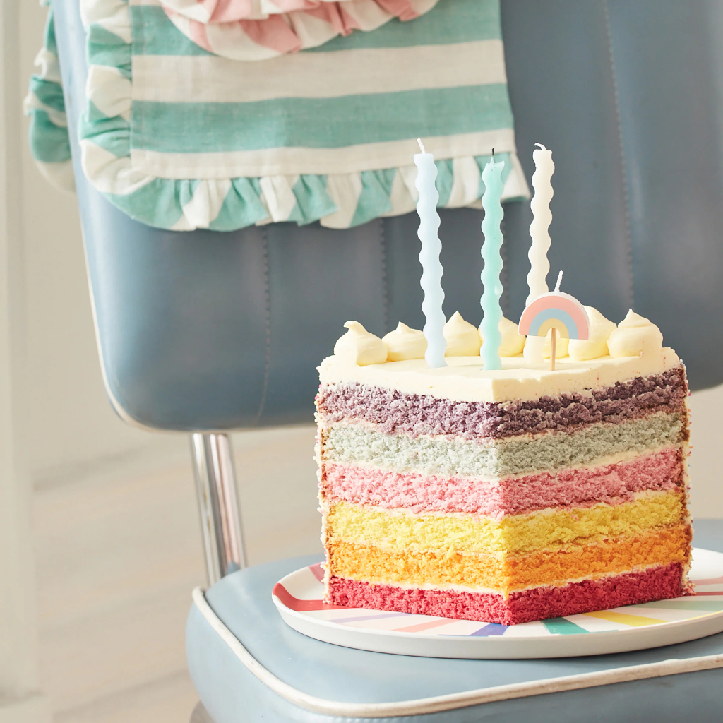 Meri Meri Pastel Wavy Candles (x 16)