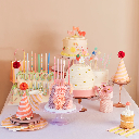 Meri Meri Multi Stripe Candles (x 16)
