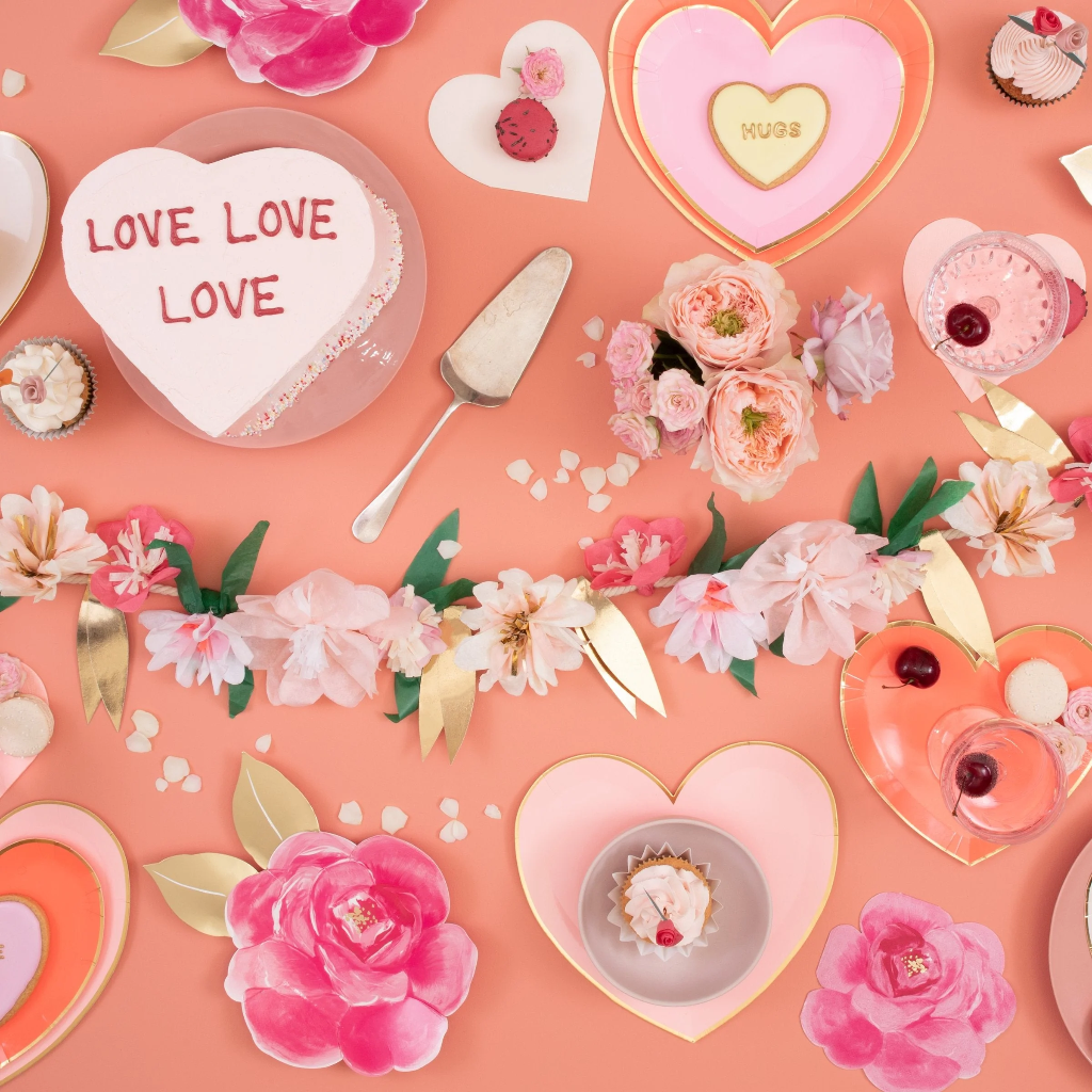 Meri Meri Rose Blossom Garland