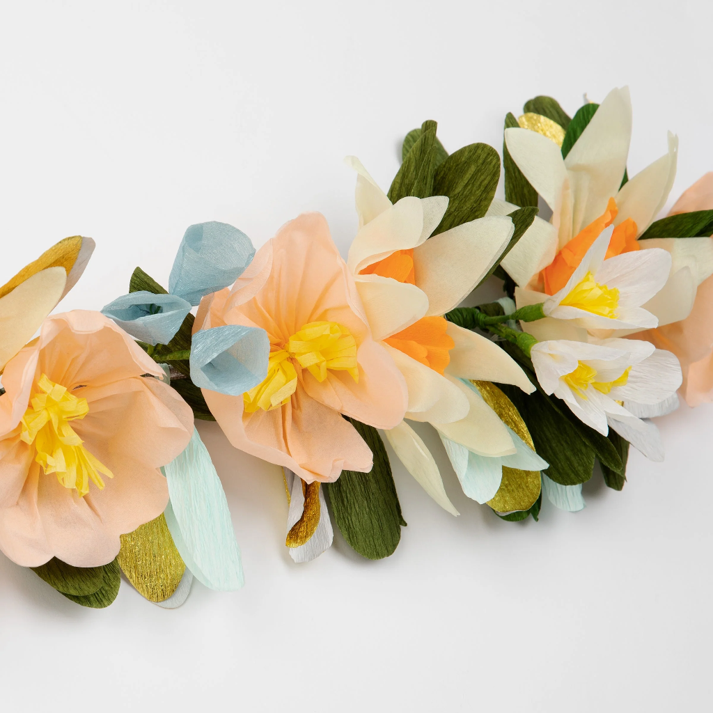 Meri Meri Flowers In Bloom Giant Garland