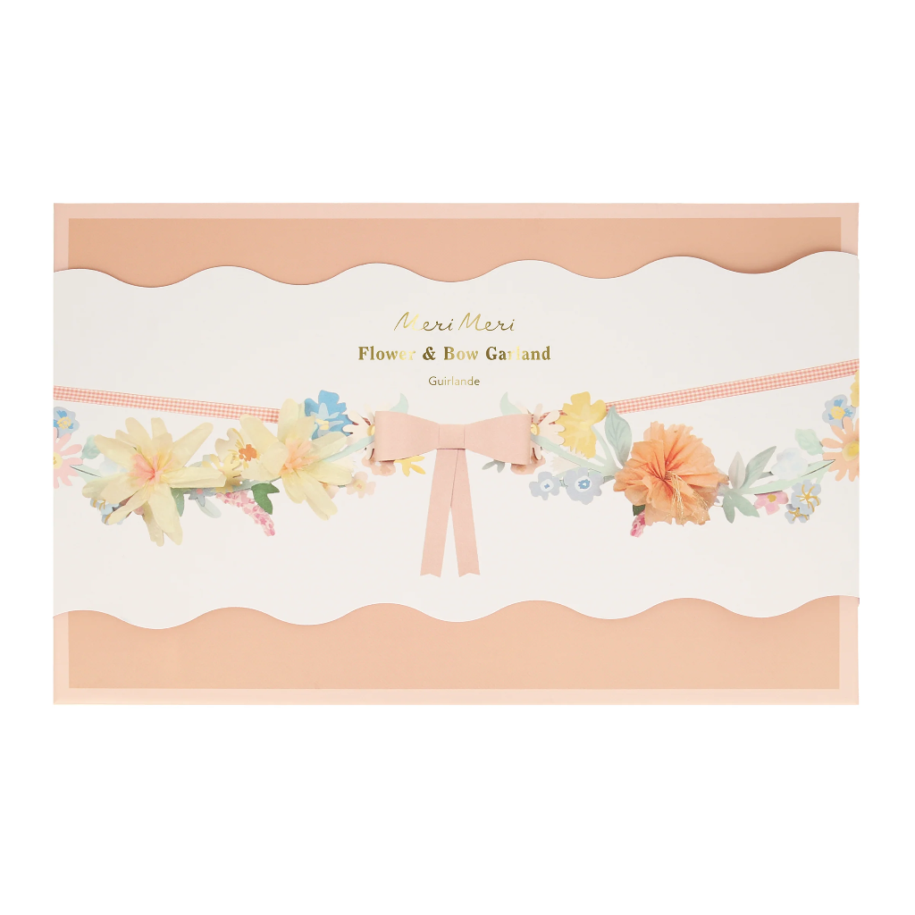 Meri Meri Flower & Bow Garland