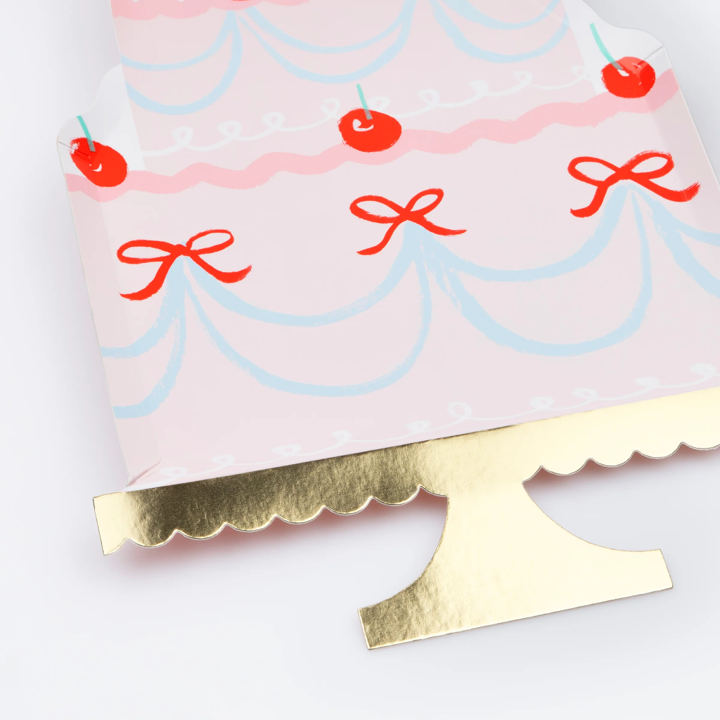 Meri Meri Fancy Cake Plates (x 8)