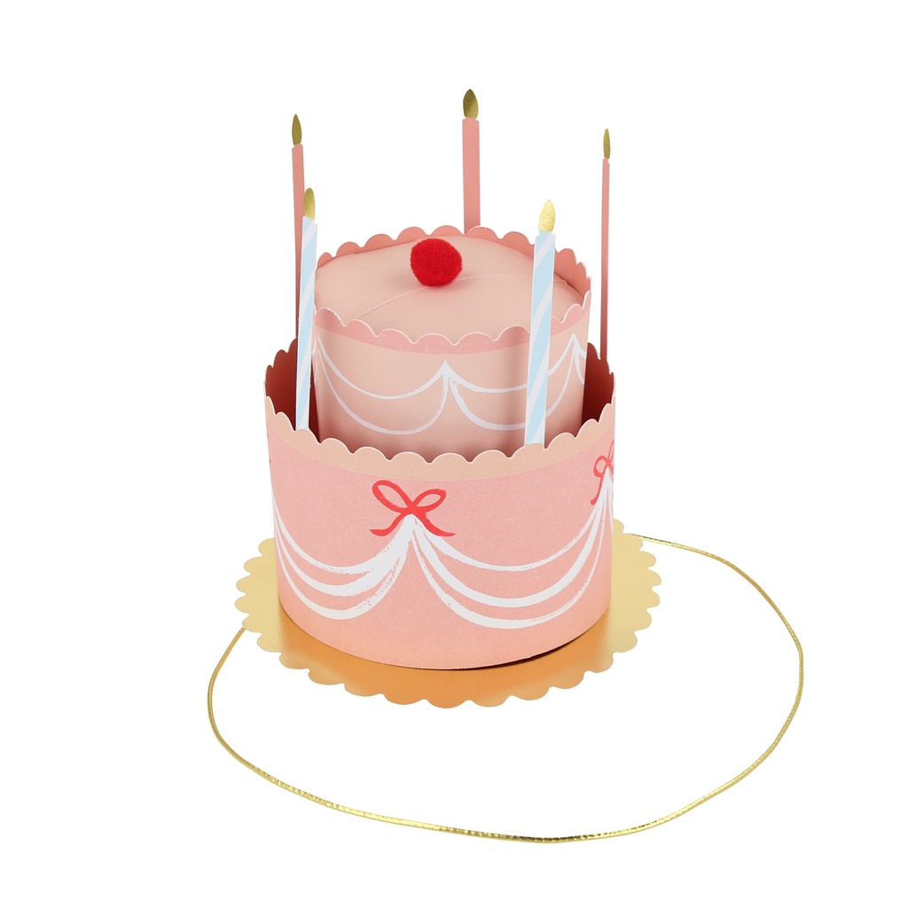 Meri Meri Fancy Cake Party Hats (x 8)
