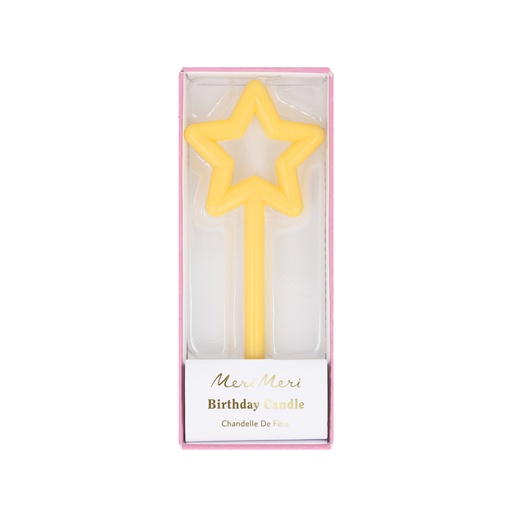 [289626] Meri Meri Slim Star Candles