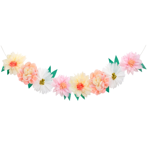 [201397] Meri Meri Flower Garden Giant Garland