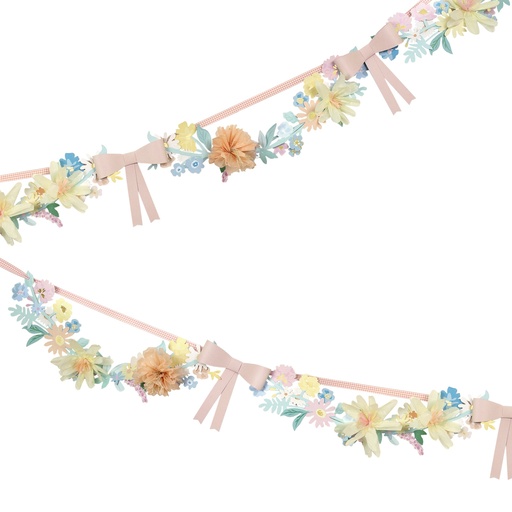 [273434] Meri Meri Flower & Bow Garland